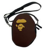 A BATHING APE ショルダーバッグ レザーショルダーバッグ