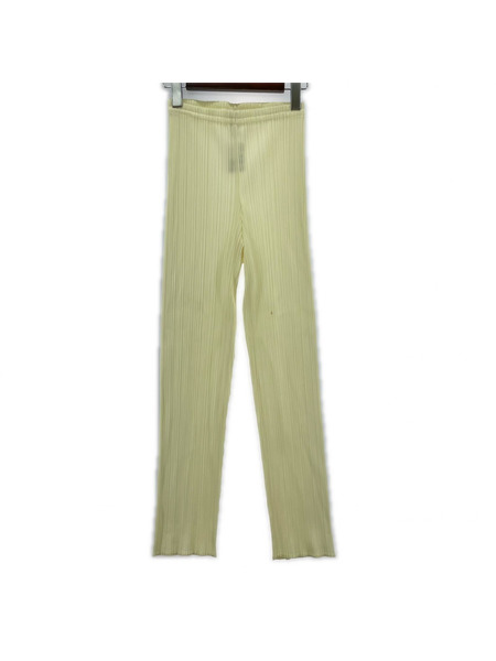 PLEATS PLEASE パンツ アイボリー (1)