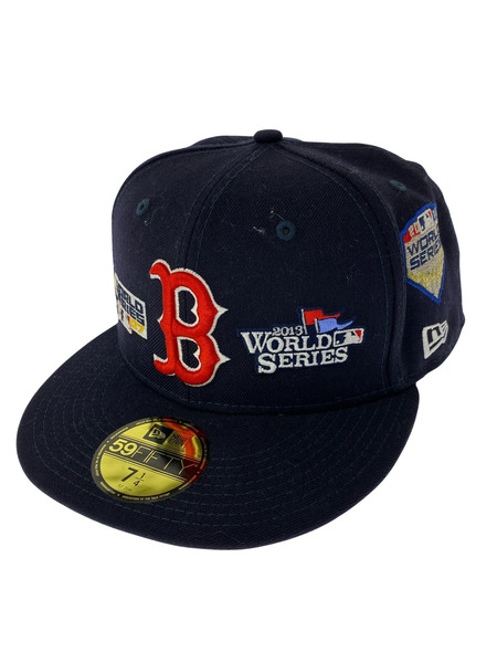 NEW ERA キャップ ボストン・レッドソックス 刺繍