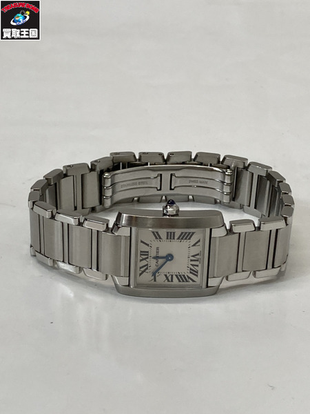 レディースQZ Cartier/タンクフランセーズSM/W51008Q3/仕上済26.2