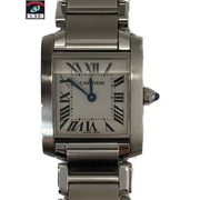 レディースQZ Cartier/タンクフランセーズSM/W51008Q3/仕上済26.2