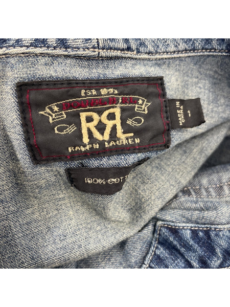 RRL デニムワンピース 1 ブルー