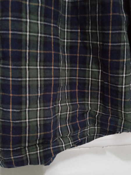 メンズラグ衣料 balenciaga バックロゴ チェックシャツ