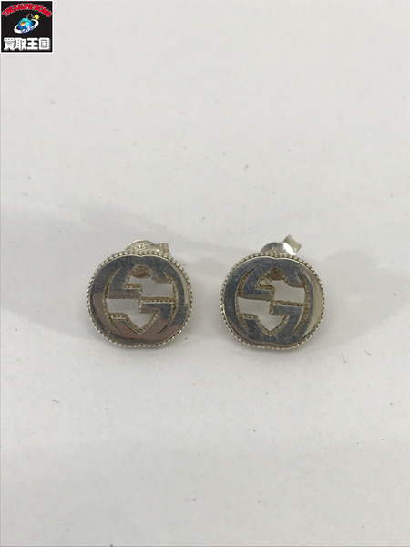 GUCCI  925 インターロッキングG ペアピアス