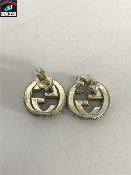 GUCCI  925 インターロッキングG ペアピアス