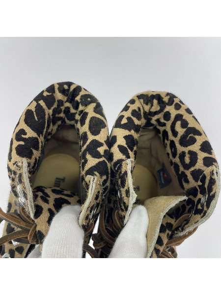Timberland ブーツ Timberland レオパード/ヒョウ柄 チャッカブーツ A5M5N