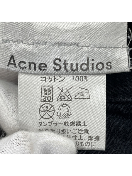 Acne Studios TOWN OVER デニムパンツ 32×32 BLK[値下]