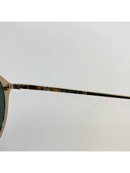 Ray-Ban ソノ他 BLAZE ROUND サングラス 黒/ゴールド RB3574-N