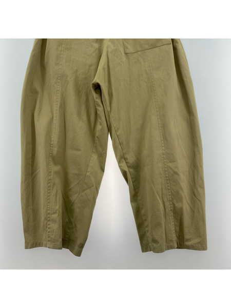 SAGE NATION BOX PLEAT TROUSER ボリュームパンツ S/M ベージュ