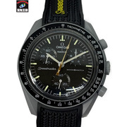 OMEGA×Swatch MISSION TO THE MOON SO33M102-111 ダメージあり ベルト交換品 ムーンスウォッチ スピードマスター オメガ スウォッチ 腕時計 ブラック文字盤