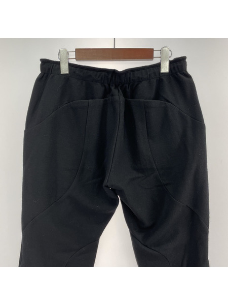 UNDERCOVER 11AW ダーツ ウールイージーパンツ 2 ブラック H1502-1