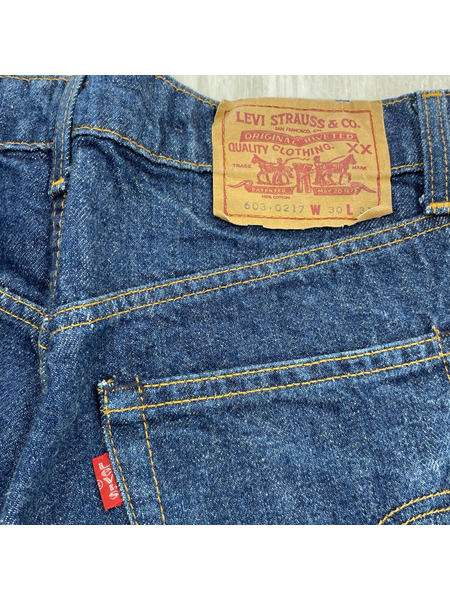 Levi's デニム・ジーンズ 603 インディゴデニム(w30)