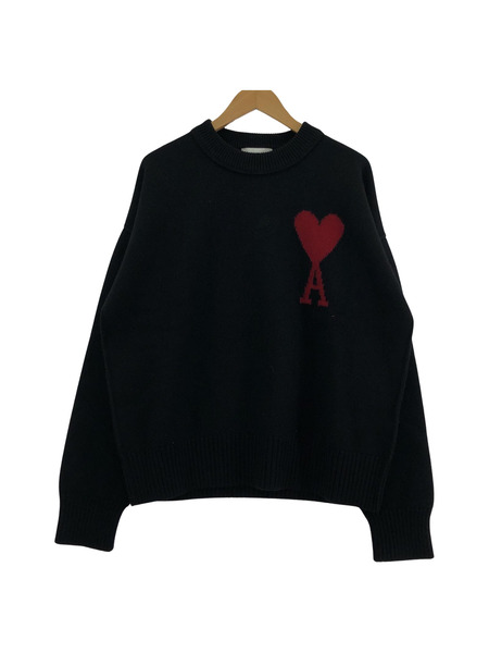 AMI Paris AMI de COEUR セーター BLK M[値下]