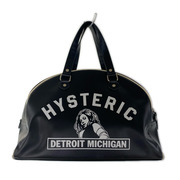 HYSTERIC GLAMOUR ソノ他バッグ DETROIT FEVER ボストンバッグ 黒