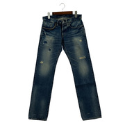 HYSTERIC GLAMOUR デニム・ジーンズ SP加工小窓リメイクスタッズデニム W28