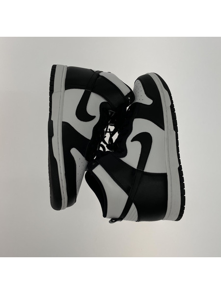 Nike WMNS Dunk High Black and White/26.5