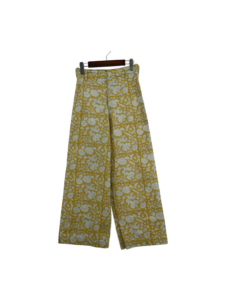 SZ Blockprints×Ron Herman/Nila Print DISCO PANTS /S/Yellow[値下]