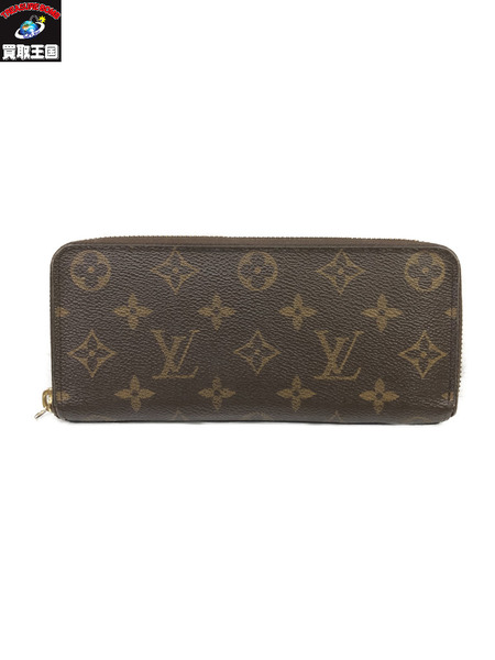 LV ジッピー・ウォレット モノグラム M41896/茶/ジップ破損有[値下]