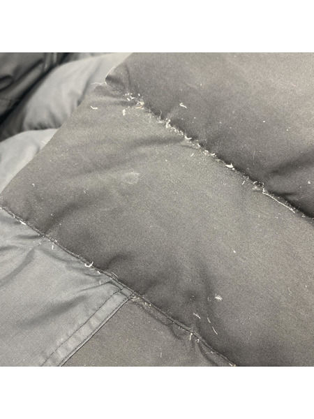 FIRST DOWN ジップアップ ダウンジャケット 黒 (M)[値下]