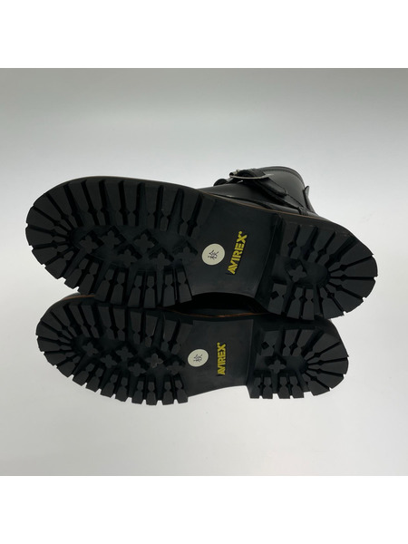 AVIREX ブーツ YAMATO エンジニアブーツ ブラック AV2100-01(27㎝)