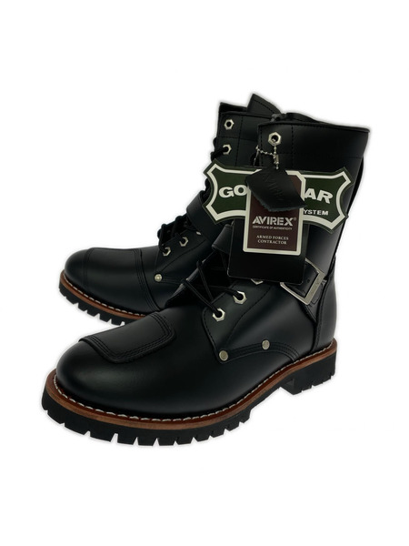 AVIREX ブーツ YAMATO エンジニアブーツ ブラック AV2100-01(27㎝)