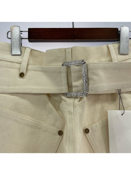 LES SIX デニムパンツ Patriots Denim Pants 3 クリーム
