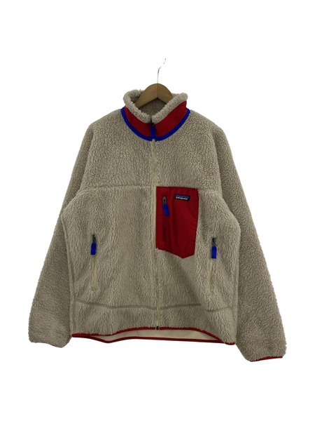 patagonia 23AW CLASSIC RETRO-X (L) ベージュ/赤