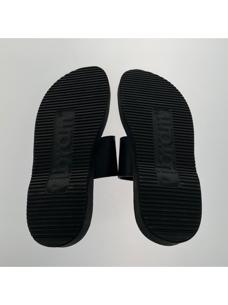 PADRONE レザーサンダル 黒