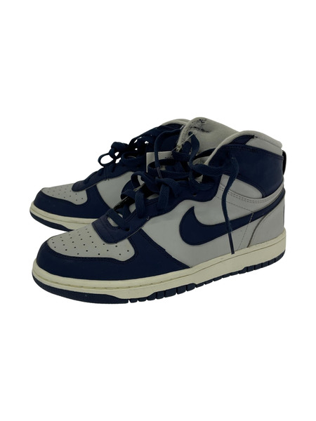 NIKE BIG NIKE HIGH GS(24.0㎝)ネイビー