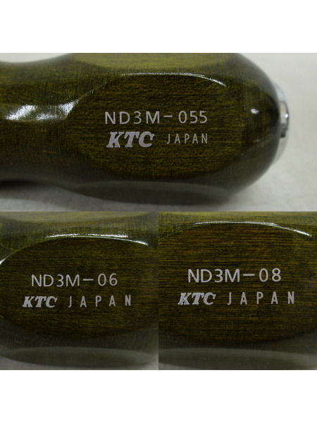 工具 KTC　木柄ドライバセット6本組