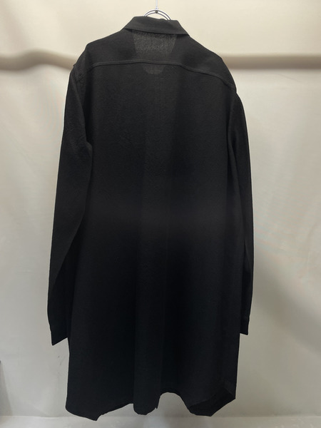 Rick Owens 22AW STROBE期 FIELD SHIRT BLACK 50 黒 RU02B2295