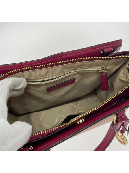 MICHAEL KORS ボディバッグ ハンドバッグ ピンク 総柄