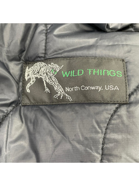 WILDTHINGS ダウンジャケット REVERSIBLE BELAY JACKET 黒 XL