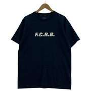 F.C.R.B. 22AW AUTHENTIC TEE L NVY FCRB-222075