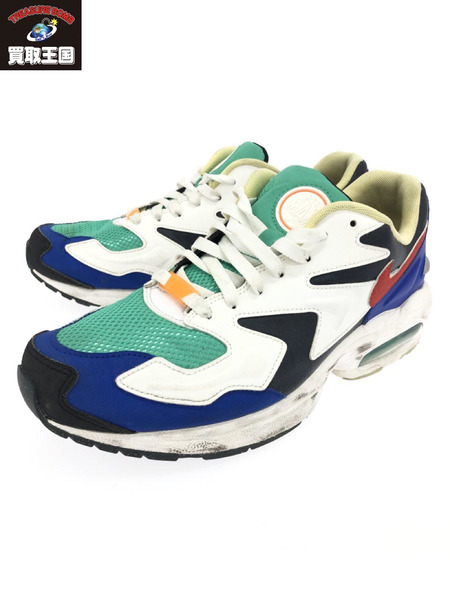 NIKE AIR MAX2 LIGHT DARK OBSIDIAN SAIL RACER BLUE 28.5cm[値下]