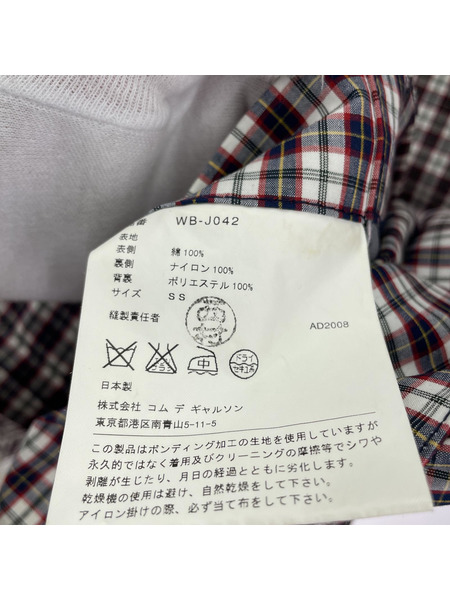 JUNYA WATANABE MAN マウンテンパーカー ＳＳ チェック