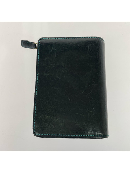 コンパクトウォレット Allegro 二ツ折リ財布 GRN