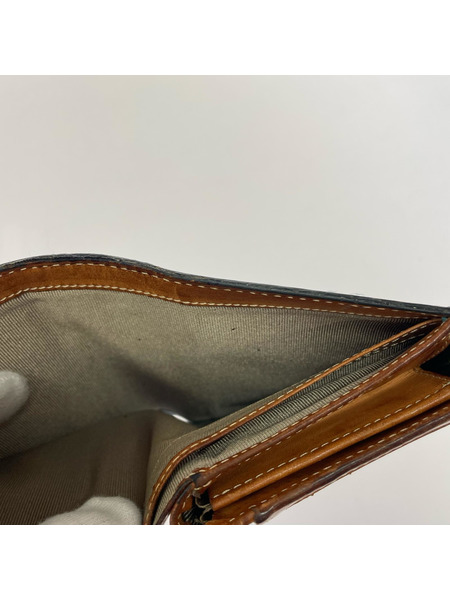 コンパクトウォレット Allegro 二ツ折リ財布 GRN