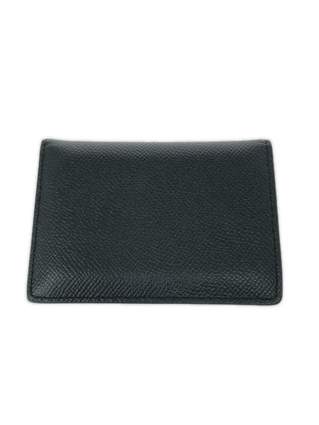 MAISON MARGIELA 25AW グレインカーフ カードケース 黒 S55UI0203