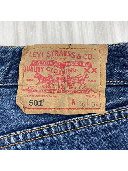Levi's デニム・ジーンズ 501 ポーランド製(36×34)