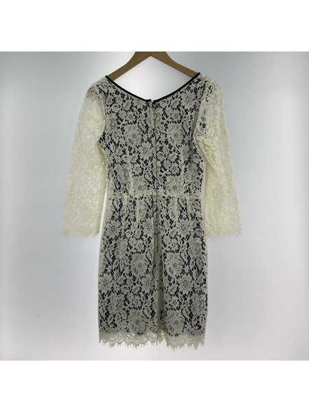 DOLCE&GABBANA 長袖ワンピース レースワンピース (40)