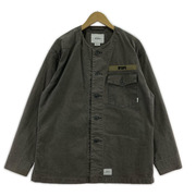 WTAPS ジャケット SCOUT LS SHIRT グレー (01)