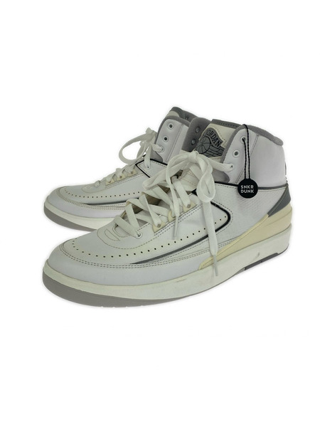NIKE スニーカー Air Jordan 2 "White and Cement Grey