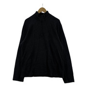 ISSEY MIYAKE ハーフジップ L/S カットソー(4) ME13JK035 チャコールグレー