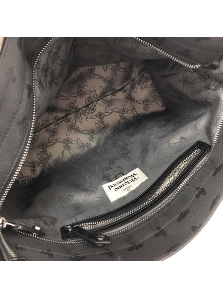 Vivienne Westwood NEW SHOPPER オーブ柄 トートバッグ ブラック