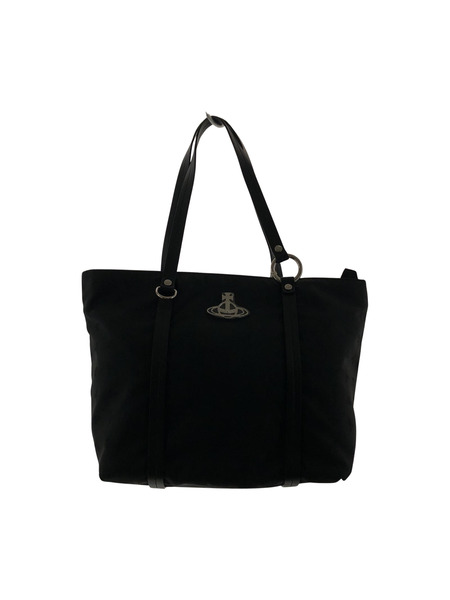 Vivienne Westwood NEW SHOPPER オーブ柄 トートバッグ ブラック