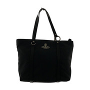 Vivienne Westwood NEW SHOPPER オーブ柄 トートバッグ ブラック