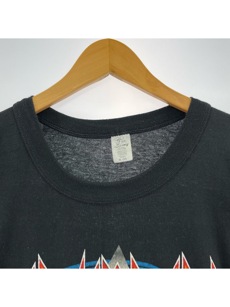 OLD・VINTAGE 半袖Tシャツ・カットソー Def Leppard Hysteria TOUR Tee BLK