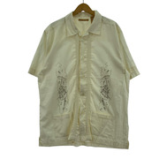 半袖シャツ The havanera Co. ドラム刺繍 S/Sシャツ (L)