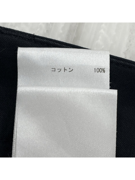 JIL SANDER スラックスパンツ ブラック  SIZE 46 JS MT310831MT24380012
